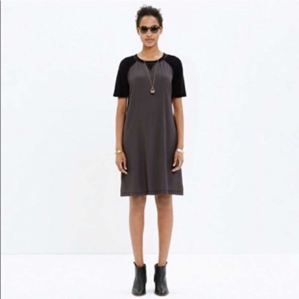 Madewell size medium baseball tee dress